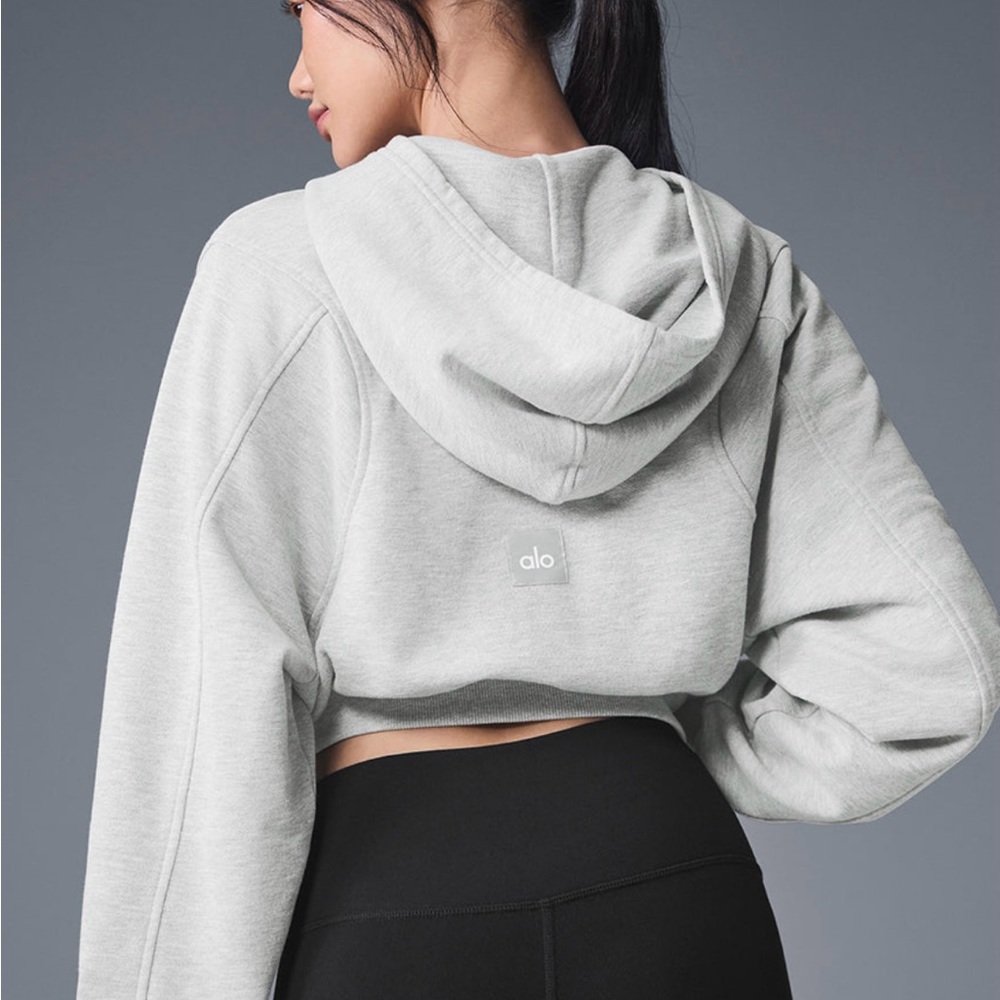 ALO Yoga Sweet Escape Zip Up Hoodie